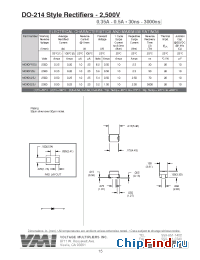 Datasheet MD90F25J manufacturer Voltage Multipliers