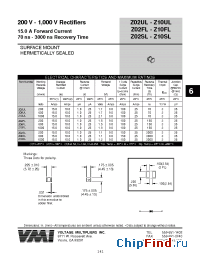 Datasheet Z06SL manufacturer Voltage Multipliers