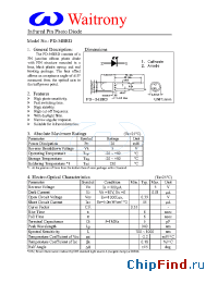 Datasheet PD-34BRD производства Waitrony