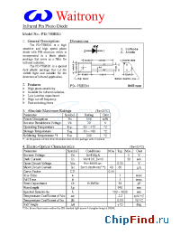 Datasheet PD-75BRD1 производства Waitrony
