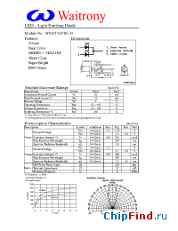 Datasheet W03327GYSC-O manufacturer Waitrony