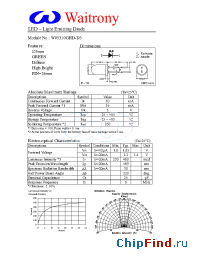 Datasheet W05310GHD-D3 manufacturer Waitrony