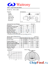 Datasheet W05312GSC manufacturer Waitrony