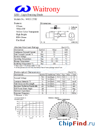 Datasheet W05312YHJ manufacturer Waitrony