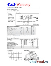 Datasheet WSI3015GSC производства Waitrony