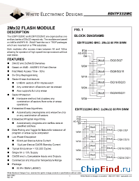 Datasheet EDI7F332MC90BNC производства WEDC