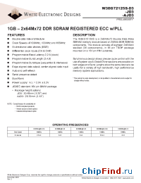 Datasheet W3EG72125S262D3 производства WEDC