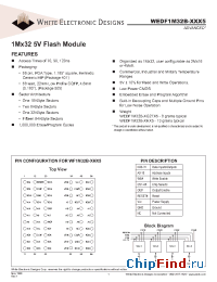 Datasheet WEDF1M32B-070HM5 производства WEDC