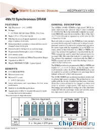 Datasheet WEDPN4M72V-XBX производства WEDC