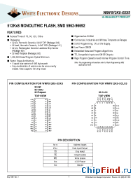 Datasheet WMF512K8-120CC5 производства WEDC