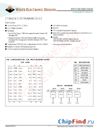 Datasheet WS512K32BV-XG2XE производства WEDC