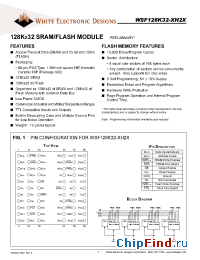 Datasheet WSF128K32-22H2C производства WEDC