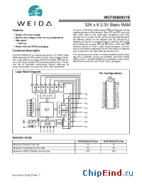 Datasheet WCFS0808V1E производства Weida