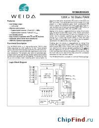 Datasheet WCMA2016U4X производства Weida