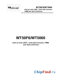 Datasheet WT50F6 производства Weltrend