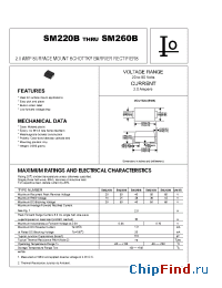 Datasheet SM260B производства Westcode