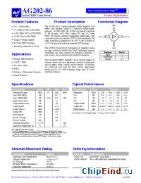 Datasheet AG202-86 manufacturer WJ