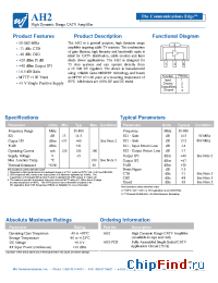Datasheet AH2-PCB manufacturer WJ