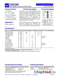 Datasheet MH205-PCB manufacturer WJ
