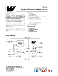 Datasheet WM2130I manufacturer Wolfson