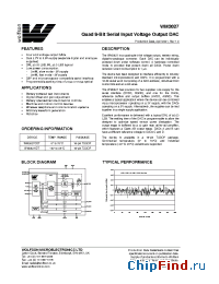 Datasheet WM2627CDT manufacturer Wolfson