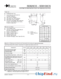 Datasheet SD8100CS-T3 manufacturer WTE
