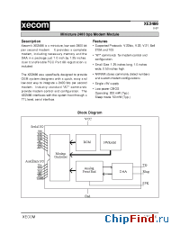 Datasheet XE2486 производства Xecom