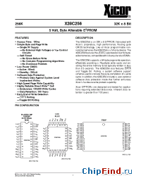 Datasheet X28C256-15 manufacturer Xicor
