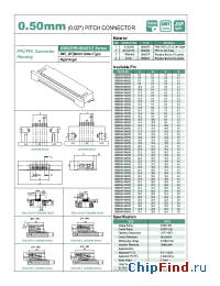 Datasheet 05003HR-04A01 manufacturer YEONHO