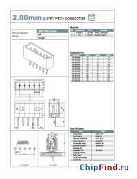 Datasheet 20017WS-08A00 manufacturer YEONHO