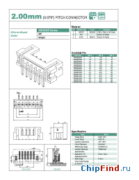 Datasheet 20022WS-04A00 manufacturer YEONHO
