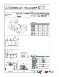 Datasheet 20037WR-06A00 manufacturer YEONHO