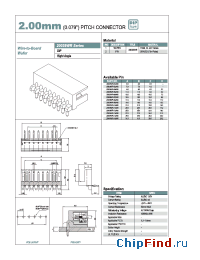 Datasheet 20039WR-04A00 manufacturer YEONHO