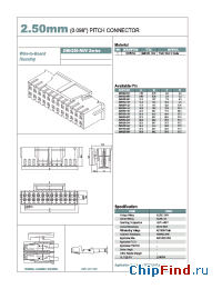Datasheet SMH250-04V manufacturer YEONHO