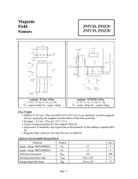 Datasheet ZMY30TA производства Zetex
