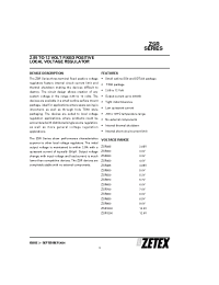 Datasheet ZSR300 производства Zetex