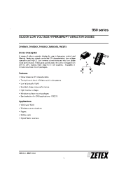 Datasheet ZV950V2TA производства Zetex