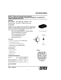 Datasheet ZX3CD2S1M832TA производства Zetex