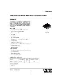 Datasheet ZXBM1017ST20TC производства Zetex