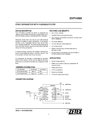 Datasheet ZXFV4583N16TC производства Zetex