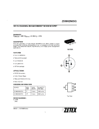 Datasheet ZXM62N03GTC производства Zetex