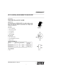 Datasheet ZXMN2A01FTC производства Zetex