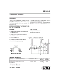Datasheet ZXSC440X8TC производства Zetex