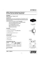 Datasheet ZXTBM322 производства Zetex
