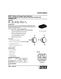 Datasheet ZXTDC3M832 производства Zetex