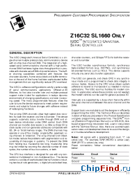 Datasheet Z16C3220FSC manufacturer Zilog
