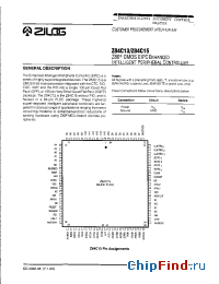 Datasheet Z84C1506FEC manufacturer Zilog