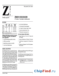 Datasheet Z9023306PSCR5198 производства Zilog