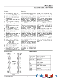 Datasheet U634H256BD1K45 manufacturer ZMD