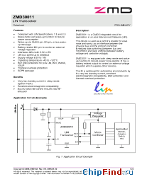 Datasheet ZMD30011BAG1-R производства ZMD